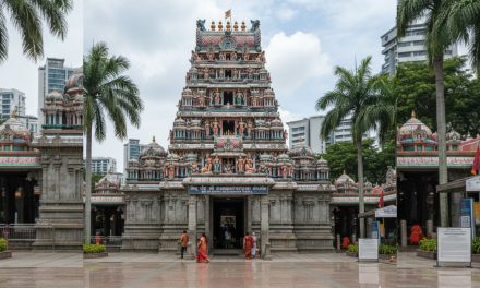 சிங்கை ஸ்ரீ லக்ஷ்மிநாராயண் கோயில்.. 56 ஆண்டுகளுக்குப் பிறகு நடந்த கோலாகல கும்பாபிஷேகம்..!