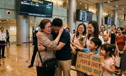 போர் பதட்டம்.. கண்ணீரில் மூழ்கிய சிங்கை சாங்கி.. அரசுக்கு நன்றி கூறிய சொந்தங்கள்..!