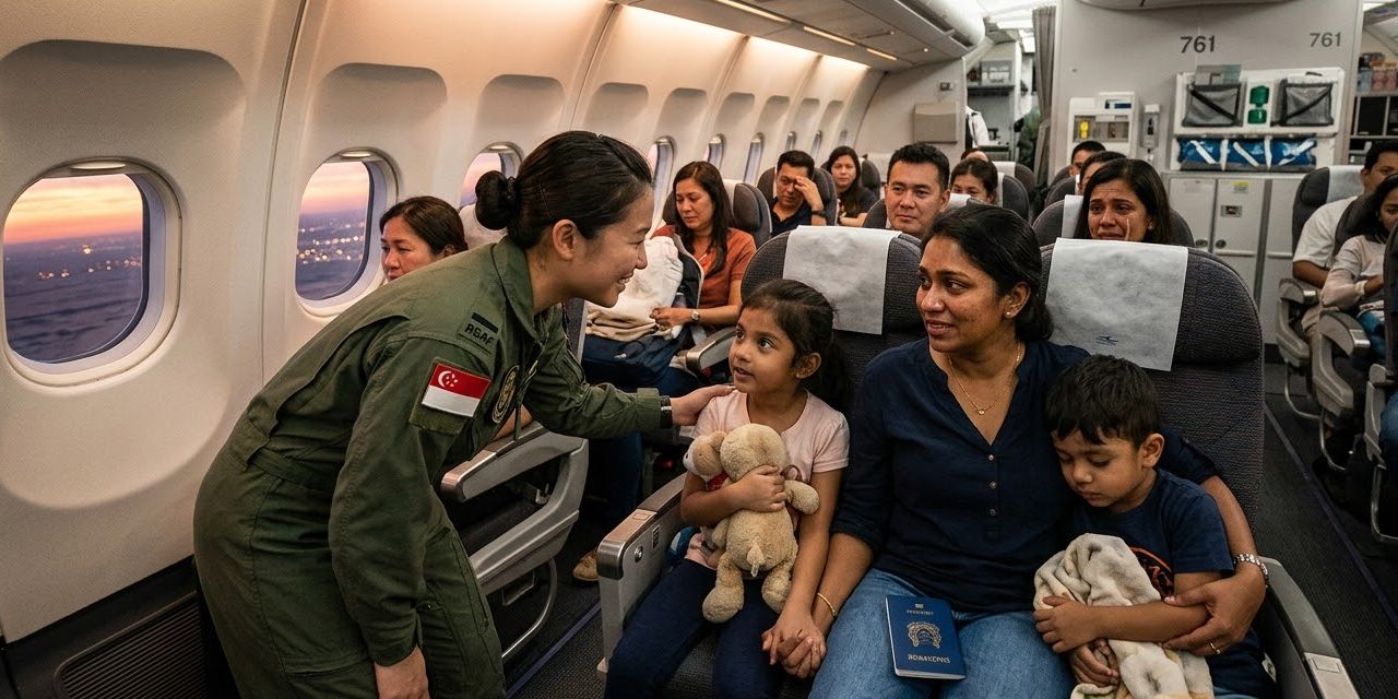 “தேவதூதர்கள் போல சிங்கை விமானப்படை வீரர்கள் வந்தார்கள்”.. கண்ணீர் மல்க நன்றி சொன்ன சிங்கப்பூரர்கள்..!