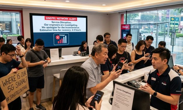 “காலை முதலே முடங்கிய சேவை”.. கடுப்பில் சிங்கையின் SINGTEL வாடிக்கையாளர்கள்.. எப்போ சரியாகும்.?