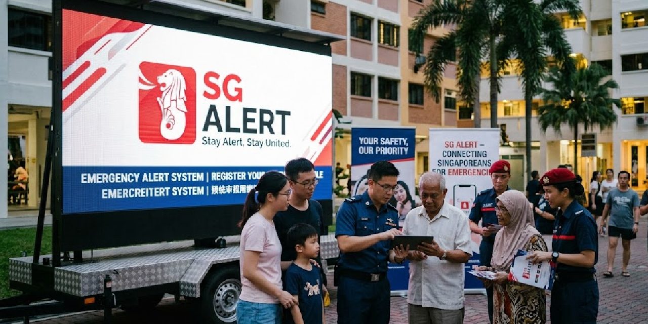 சிங்கை மக்களை அலெர்ட் செய்ய வரும் புதிய சேவை.. மே 10 நடக்கும் டெஸ்டிங் பணிகள்.. உஷாரா இருங்க..!